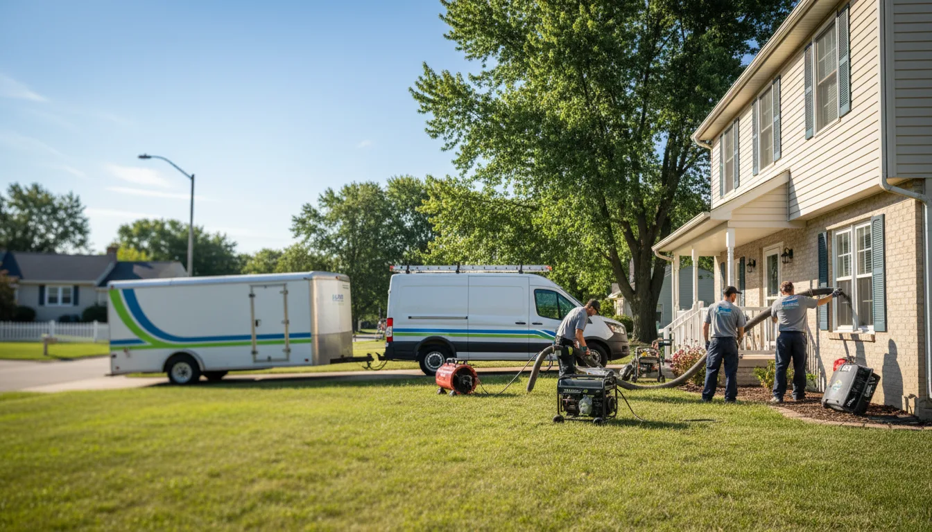 Flooded Basement Restoration And Cleanup With Repair in Jewell, IA near me